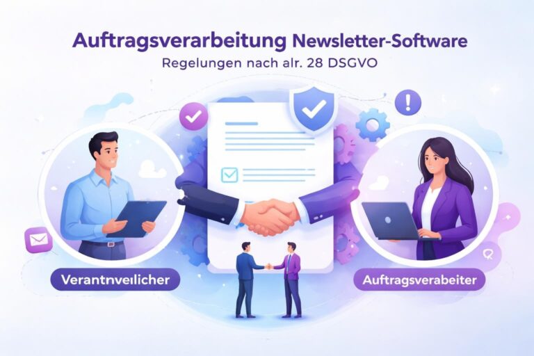 Auftragsverarbeitung Newsletter Software: Leitfaden 2026