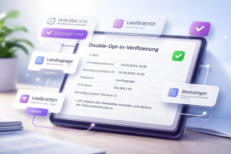 Double-Opt-in-Nachweis: Dokumentation für Newsletter